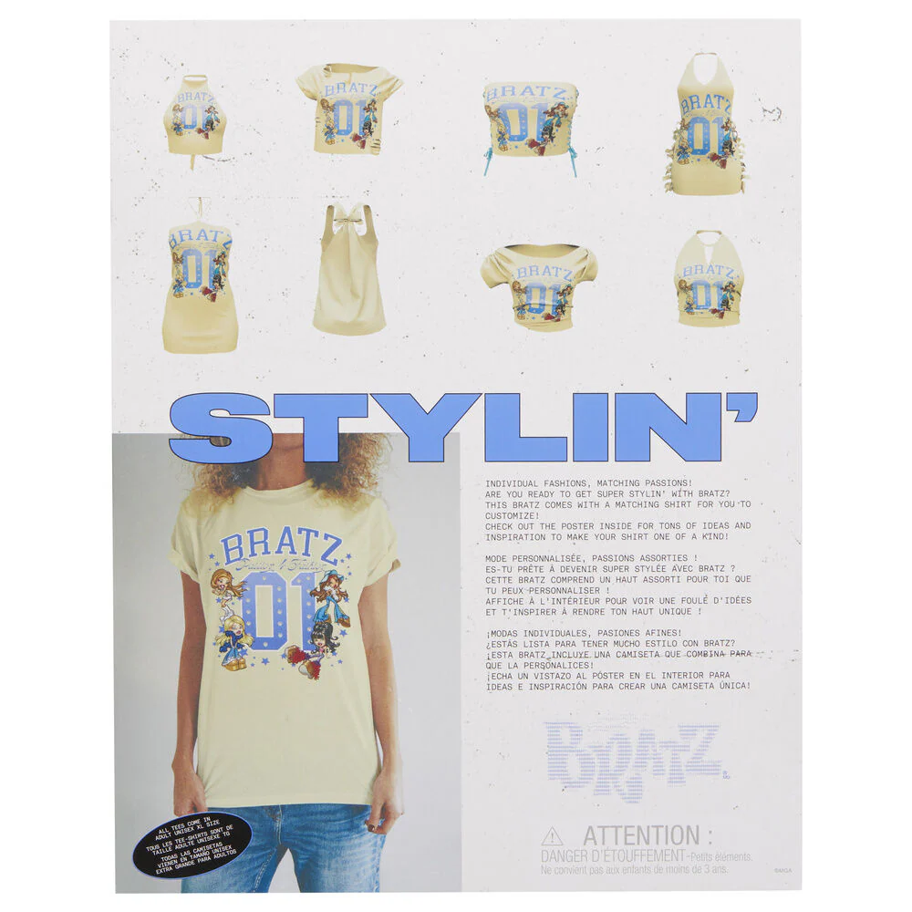 Muñeca Sasha Stylin + Camiseta Bratz - Image 8