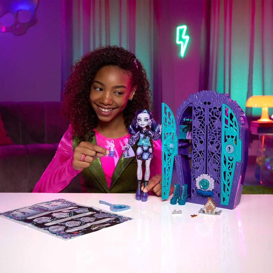 Muñeca Twyla Skulltimate Secrets Midnight Garden Monster High - Image 3