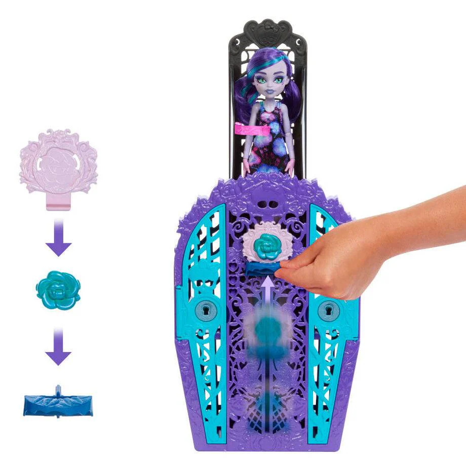 Muñeca Twyla Skulltimate Secrets Midnight Garden Monster High - Image 6