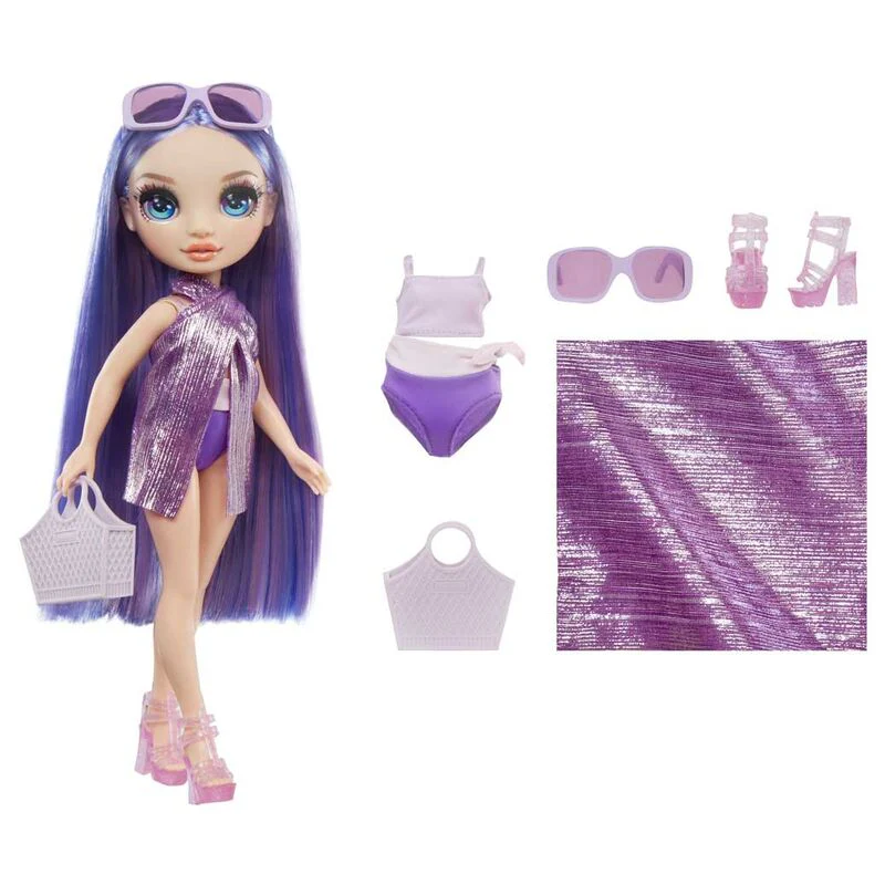Muñeca Violet Bajo El Sol Rainbow High 25Cm - Image 2