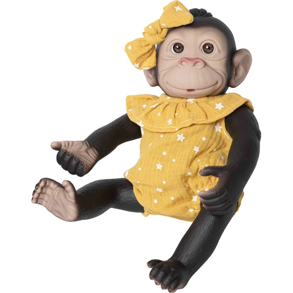 Muñeco Bebe Reborn Pelele Amarillo