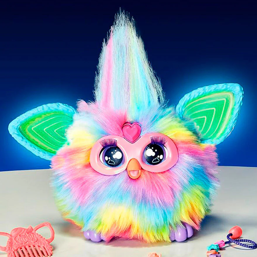 Muñeco Interactivo Tie Dye Furby Español - Image 5