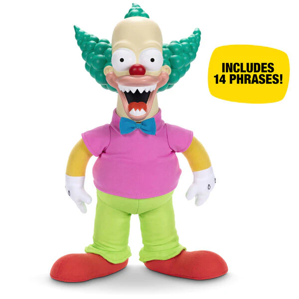 Muñeco Parlante Krusty El Payaso Los Simpsons Ingles 44Cm - Image 4