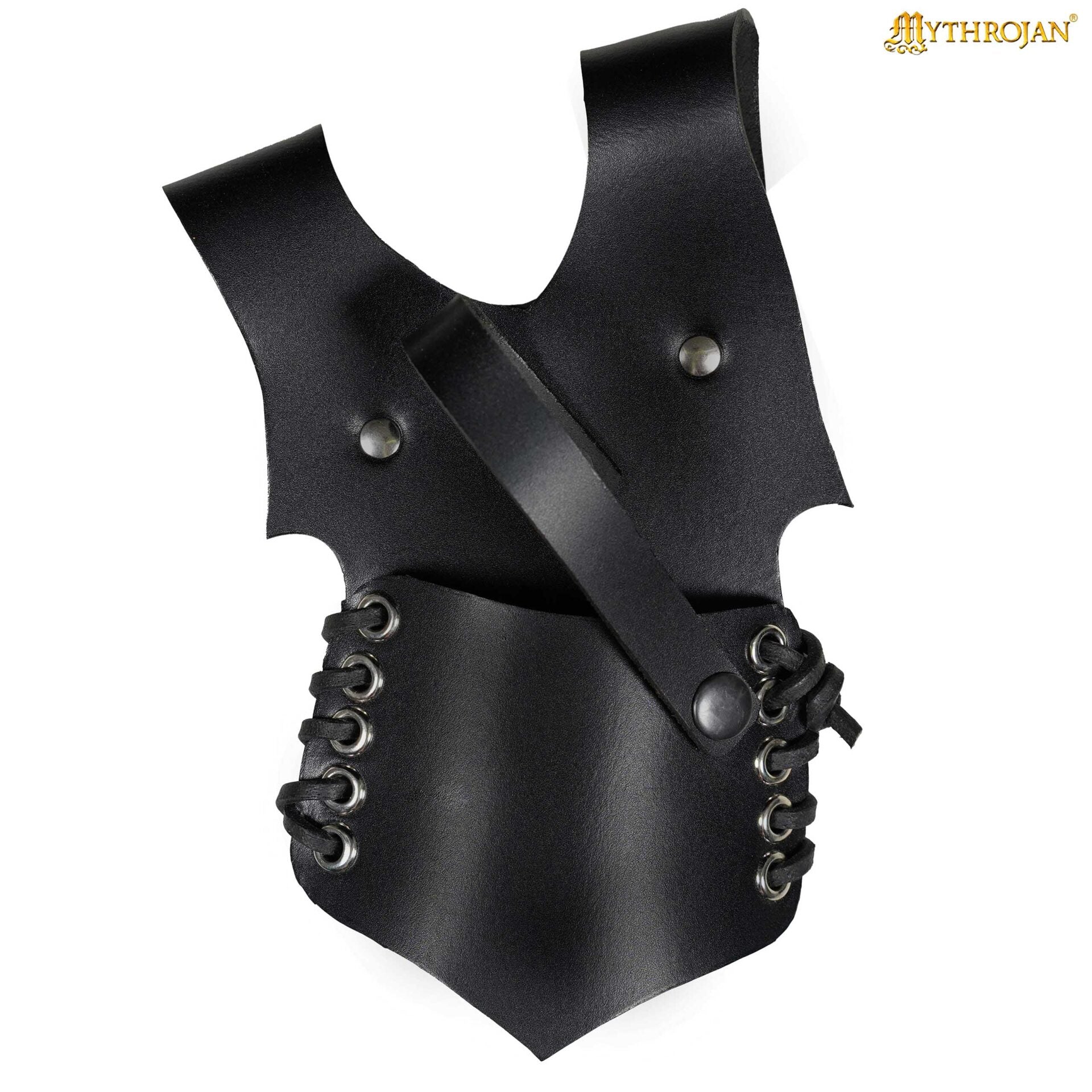 Mythrojan Renacimiento Medieval Espada de Cuero Rana Espada Larp Disfraz Accesorio