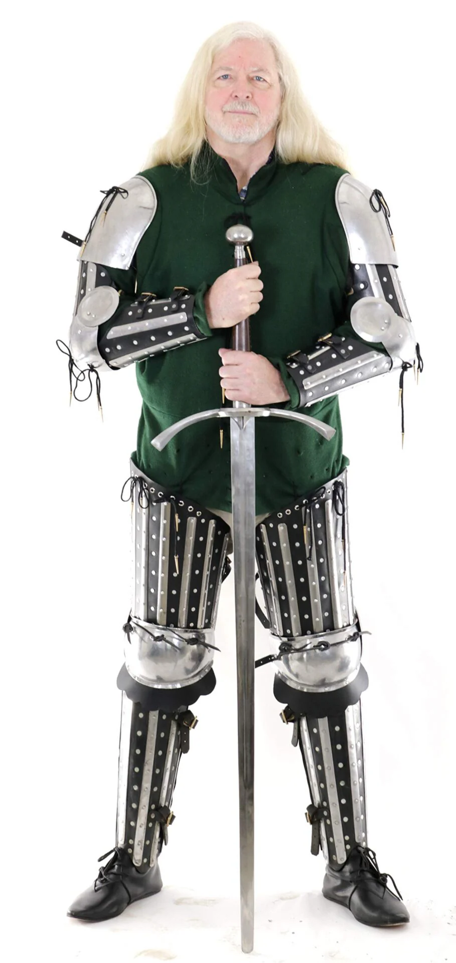 Mythrojan Xiv Century Knight Classic Pauldrons, Calibre 16 - Image 4