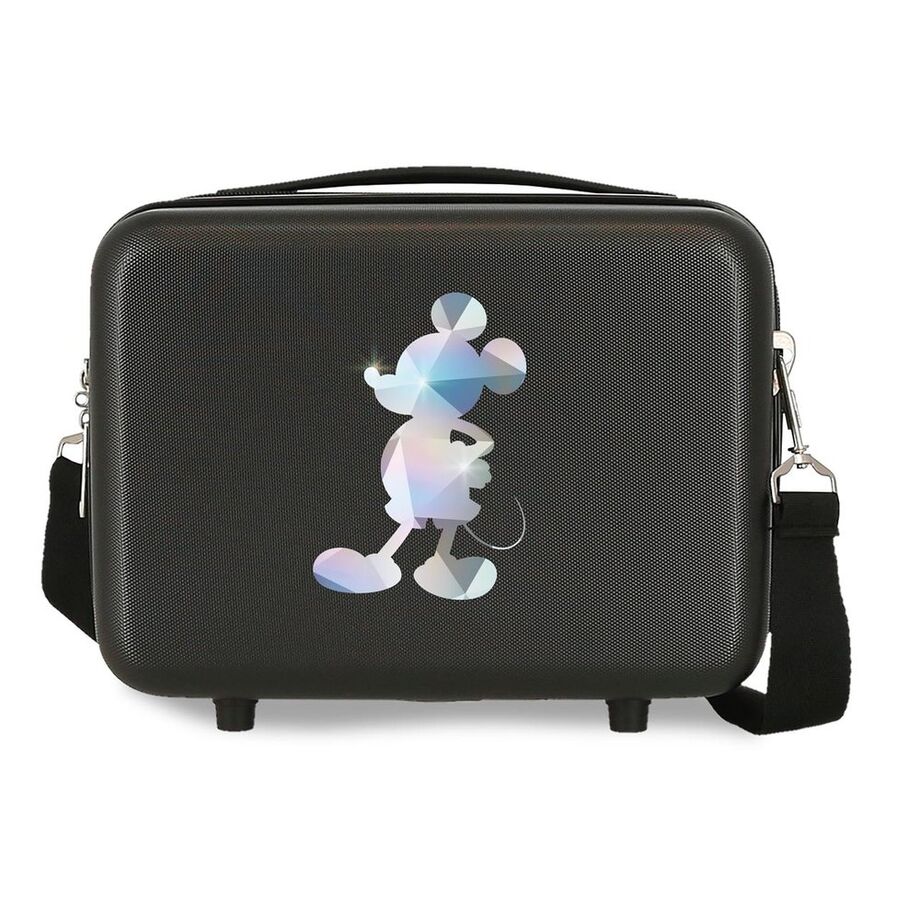 Neceser Abs Silver Mickey Disney Adaptable