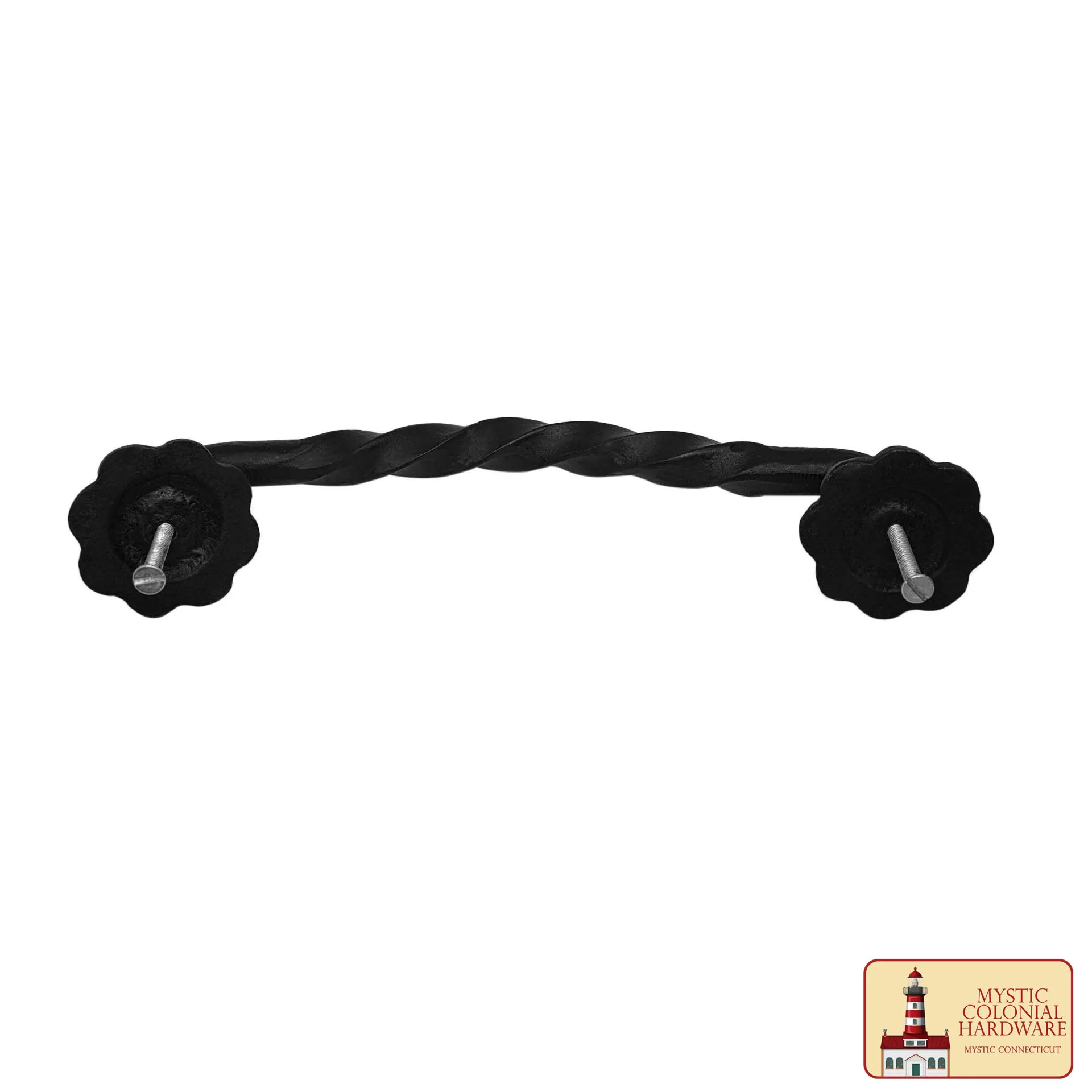 Negro de Hierro Fundido Tirón Manijas 12 "puerta del Gabinete Manijas, Puerta Manija Tire, Barn Door Hardware, Grab Manijas - Image 6