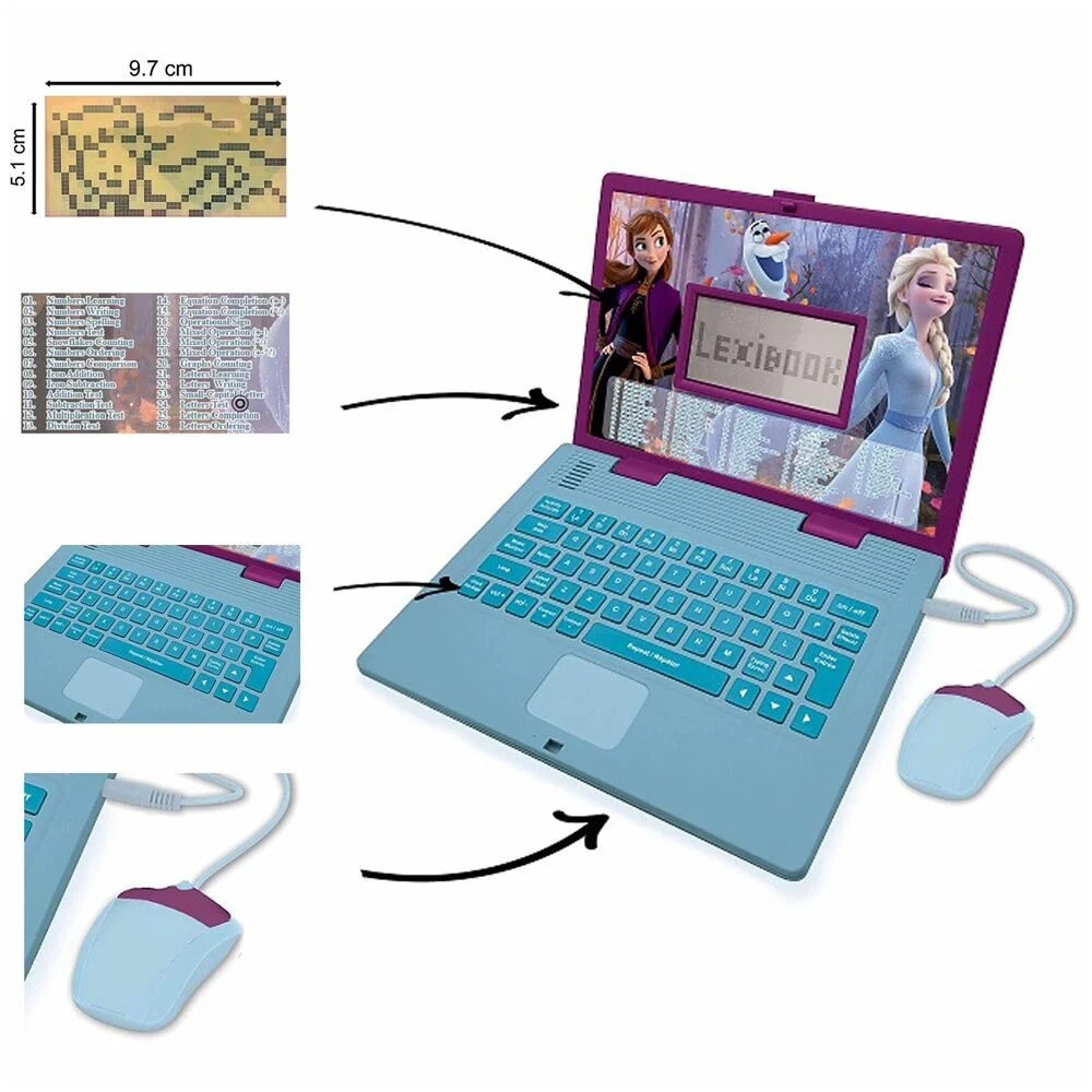 Ordenador Portatil Educativo Frozen Disney - Image 4