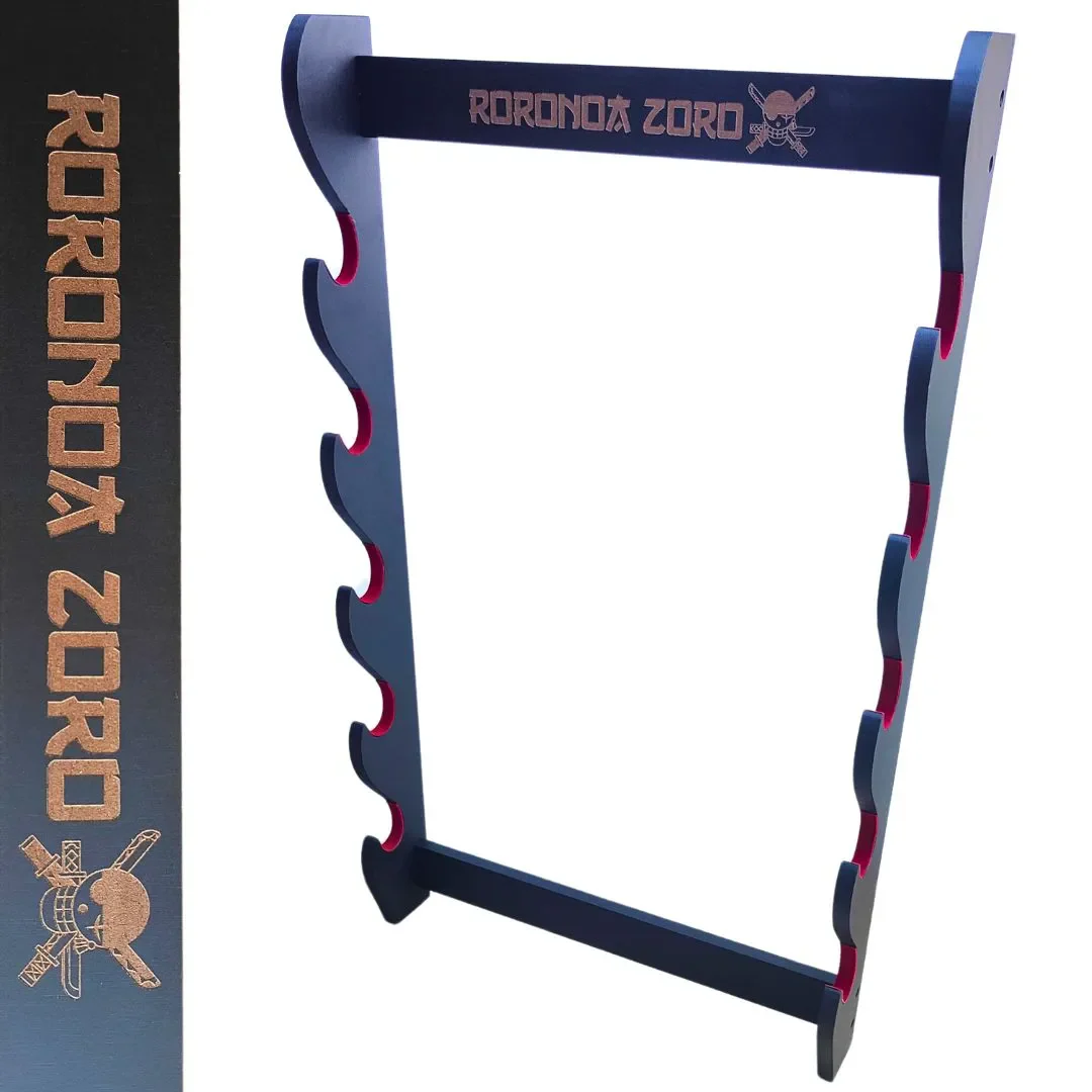 Pack 5 Katanas de Acero Zoro One Piece + Expositor Gratis - Image 4