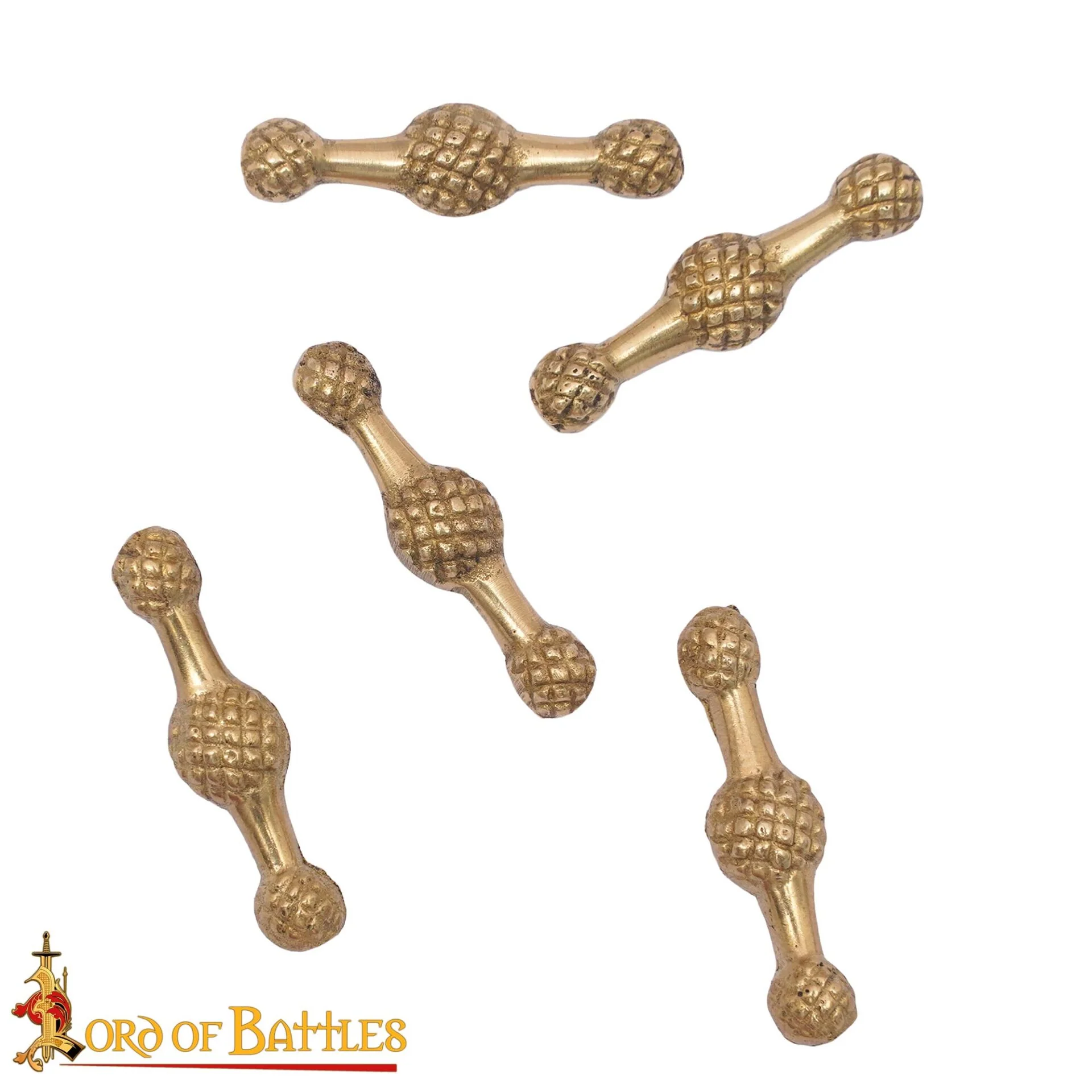 Pack de 5 Monturas Medievales de Latón Decorativas - Image 3