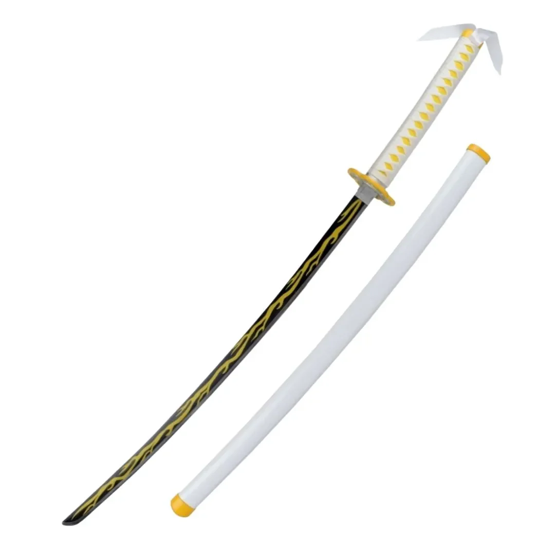 Pack HĂ©roes del Amanecer con 3 Katanas de BambĂș Kimetsu No Yaiba y Expositor - Image 4