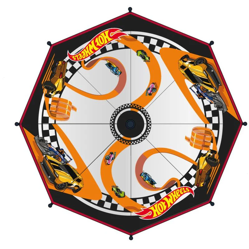 Paraguas Manual Burbuja Hot Wheels