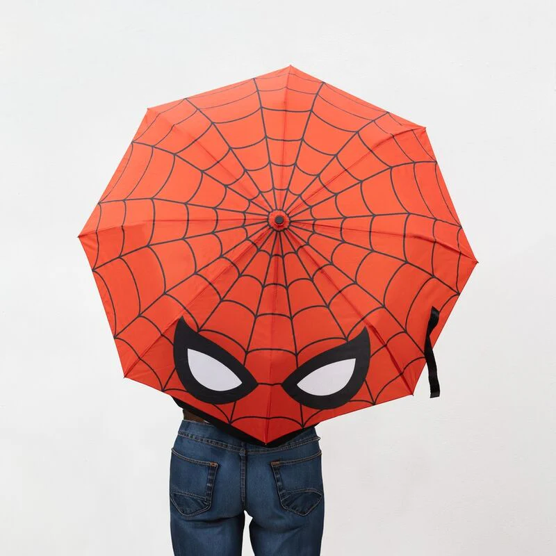 Paraguas Plegable Automatico Spiderman Marvel - Image 3