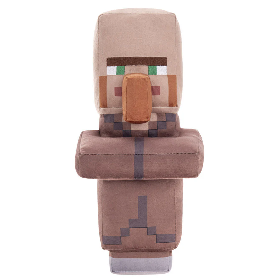 Peluche Aldeano Minecraft 30Cm