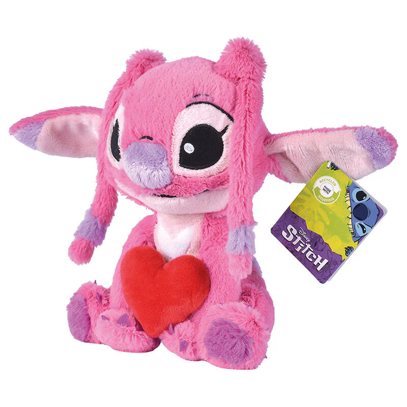 Peluche Corazon Angel Stitch Disney 25Cm - Image 2
