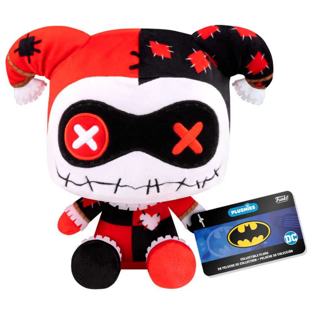 Peluche Harley Quinn Patchwork Dc Comics 17,5Cm