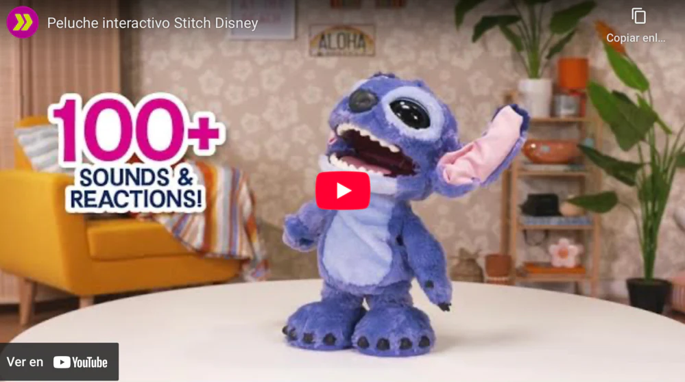 Peluche Interactivo Stitch Disney - Image 3