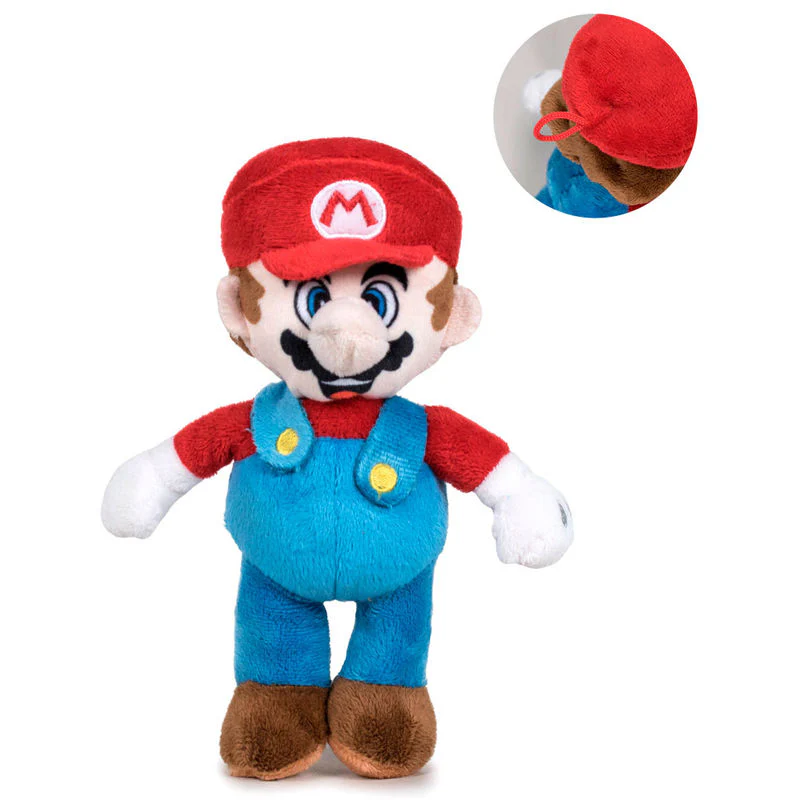 Peluche Mario Super Mario Bros Nintendo Soft 18Cm - Image 2