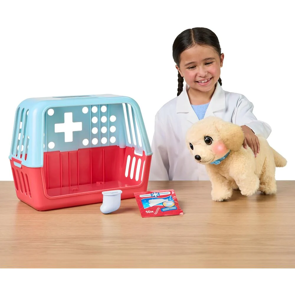 Peluche Perro Cooper The Retriever Ouchies Little Live Pets - Image 4
