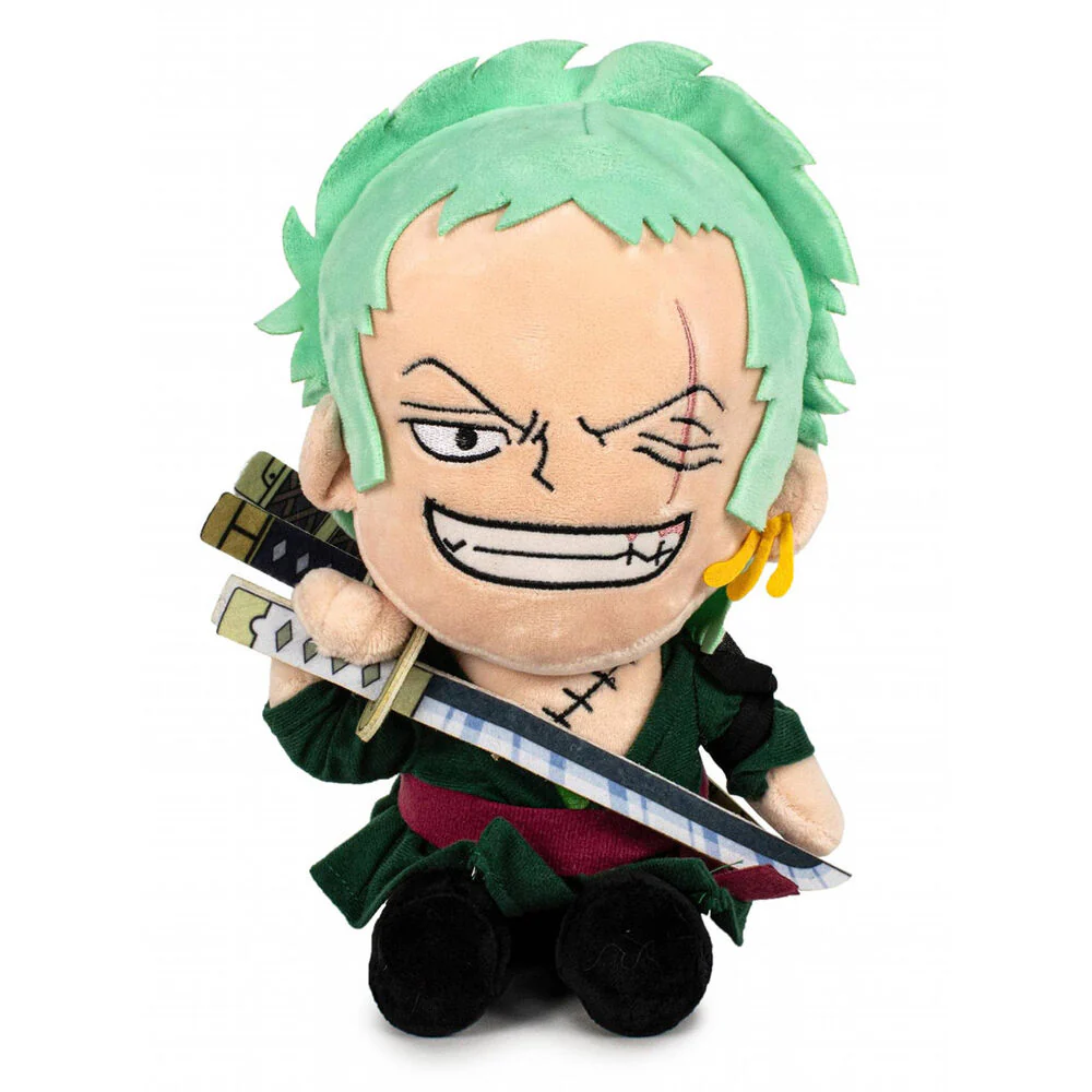 Peluche Roronoa Zoro One Piece 25Cm