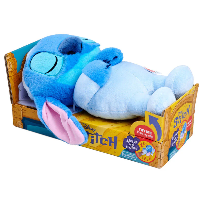 Peluche Stitch Dormilon Disney 31Cm Sonido - Image 4