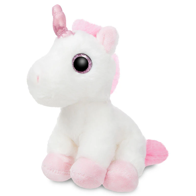 Peluche Unicornio Blanco Soft 18Cm