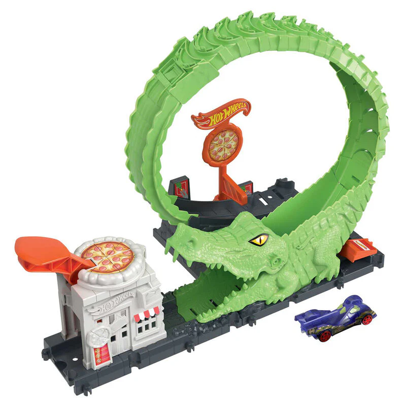 Pista Ataque Del Cocodrilo City Hot Wheels - Image 2