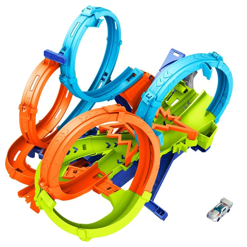 Pista Colision 4 Loopings Hot Wheels Action - Image 3
