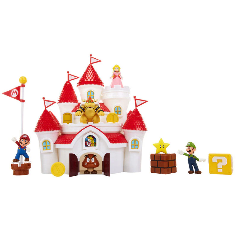 Playset Castillo Deluxe Reino Champiñon Super Mario Bros - Image 2