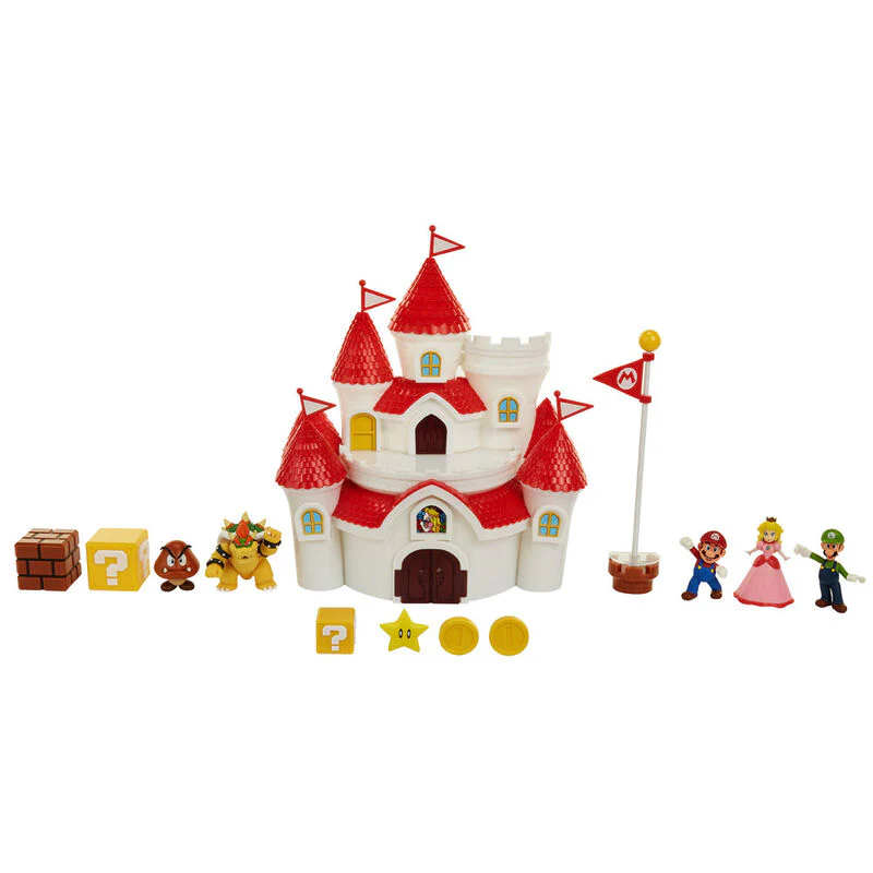 Playset Castillo Deluxe Reino Champiñon Super Mario Bros - Image 3