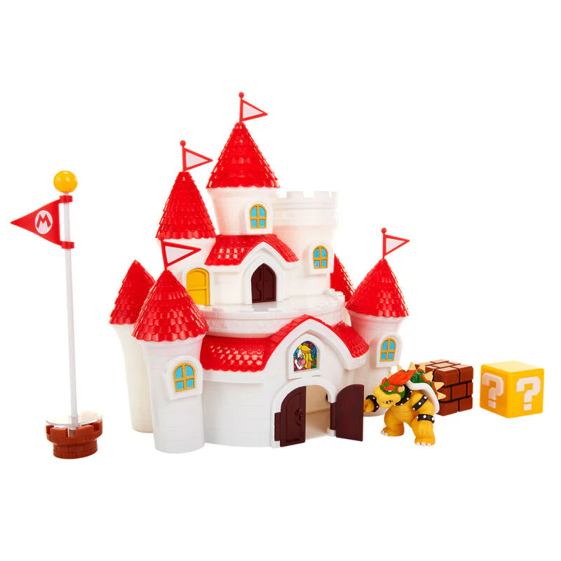 Playset Mushroom Kingdom Castle Mario Bros Nintendo - Image 3
