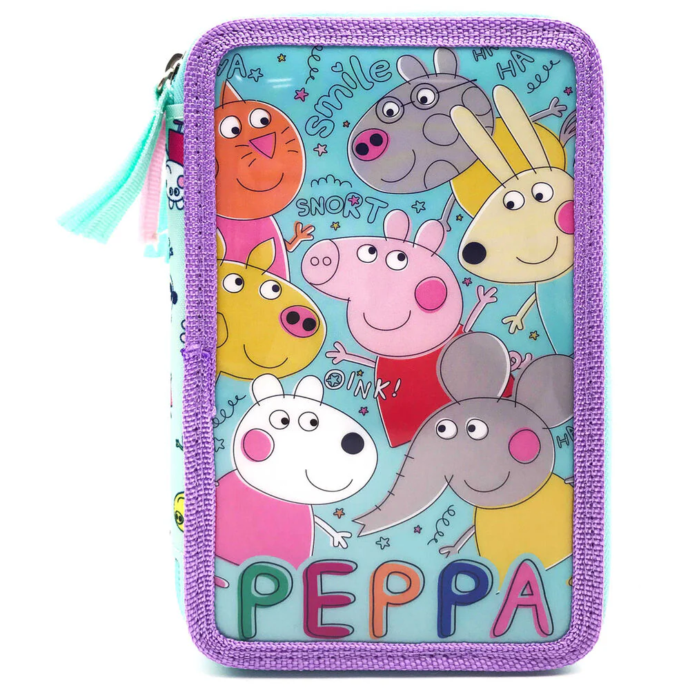 Plumier Peppa Pig Triple