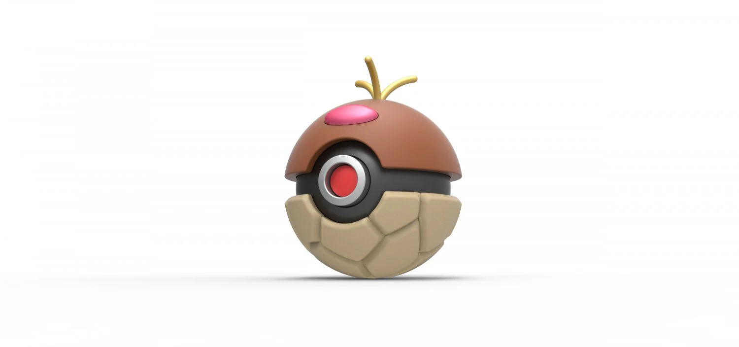 Pokeball Artesanal de Diglett - Image 3