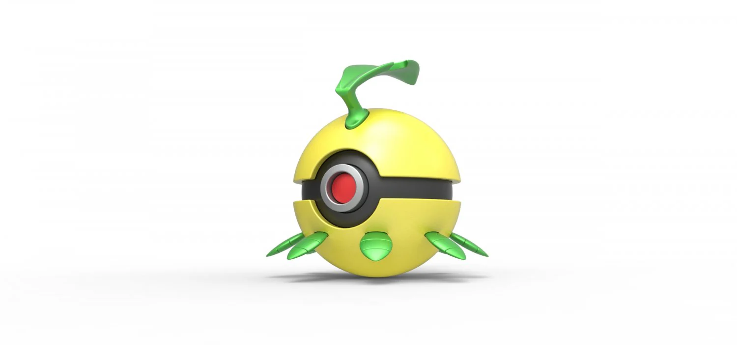 Pokeball Artesanal de Bayleef - Image 2