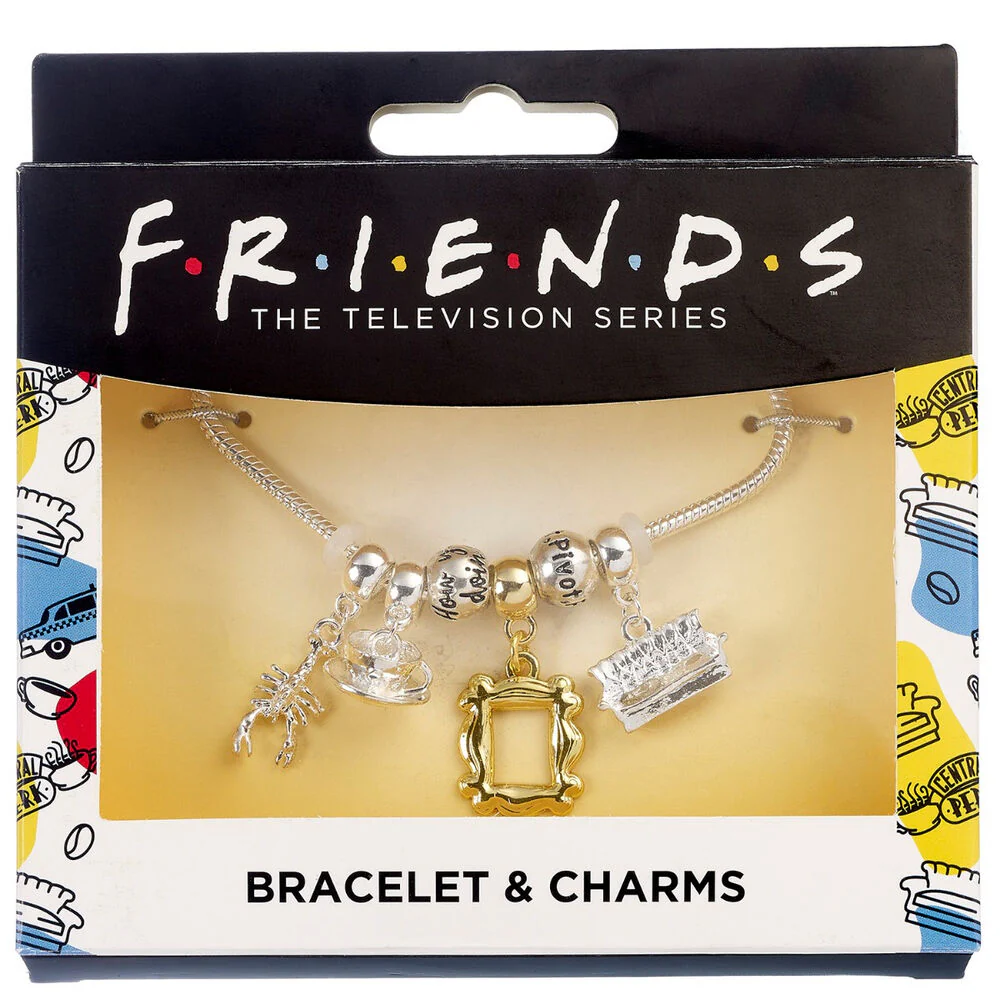 Pulsera Charm Plateada Friends - Image 2