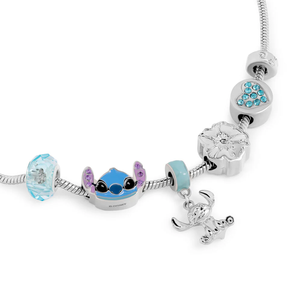 Pulsera Charm Stitch Disney Plata - Image 3