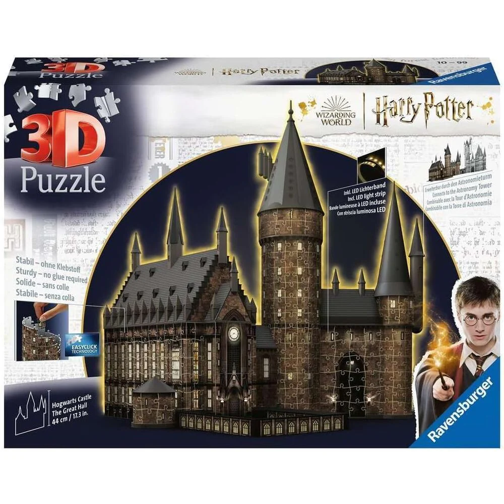 Puzzle 3D Castillo De Hogwarts Harry Potter 643Pzs - Image 2