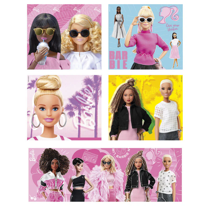 Puzzle Barbie 18-30-48-60Pzs - Image 2