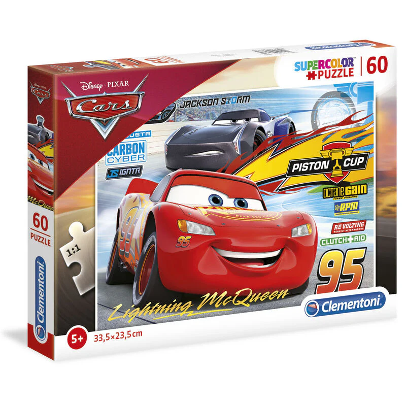 Puzzle Cars 3 Disney 60Pzs - Image 2