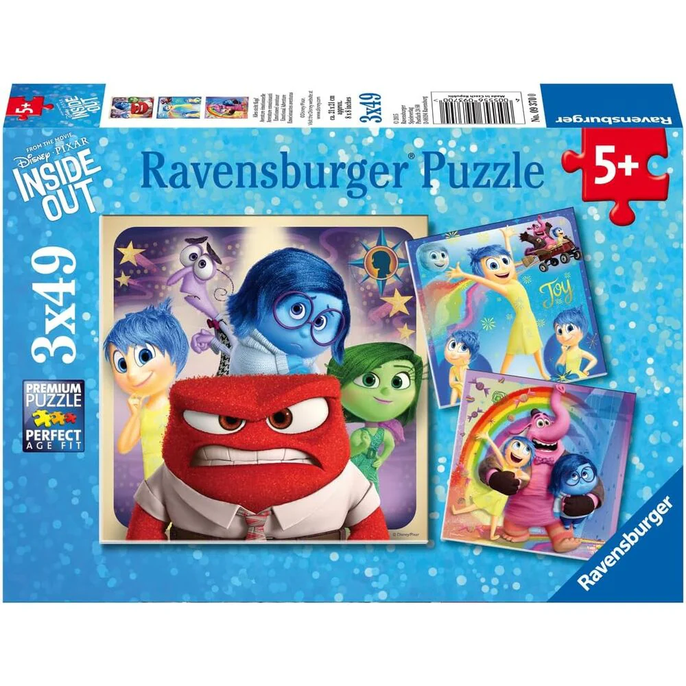 Puzzle Del Reves Disney Pixar 3X49pzs - Image 2