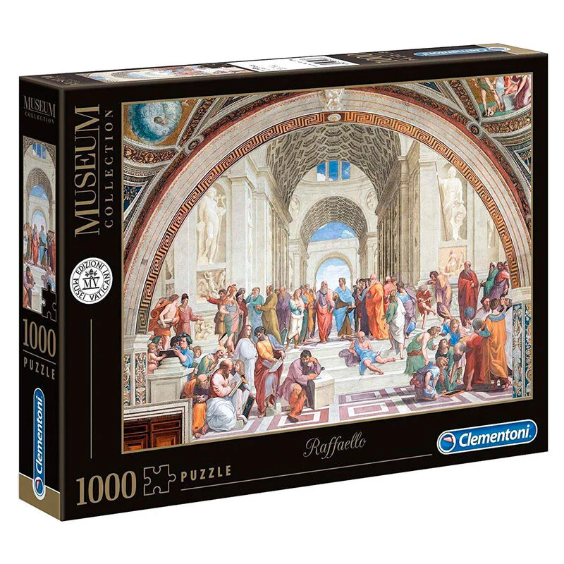 Puzzle Escuela De Athenas Raffaello Museo Vaticano 1000Pzs - Image 2