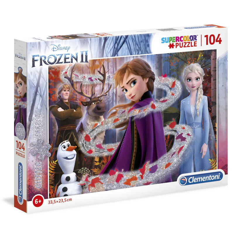 Puzzle Glitter Effect Frozen 2 Disney 104Pzs - Image 2