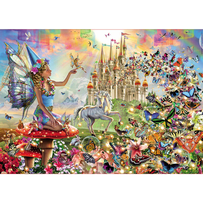 Puzzle Hadas Y Mariposas 500Pzs - Image 2