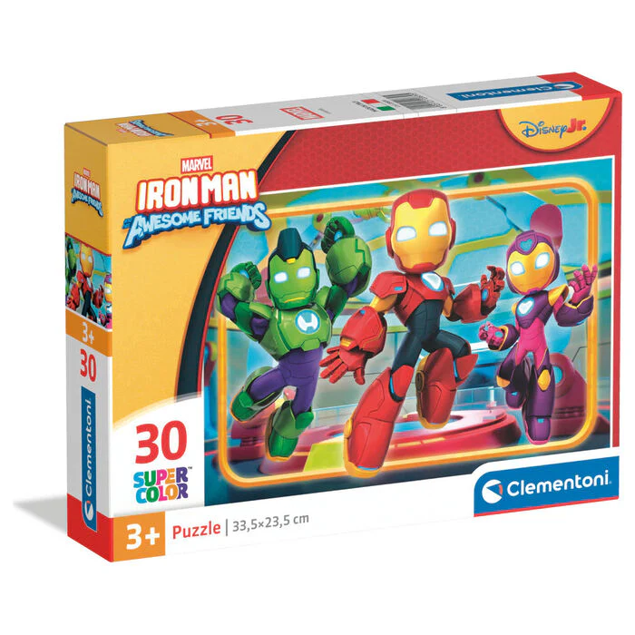 Puzzle Iron Man Y Su Superequipo Marvel 30Pzs