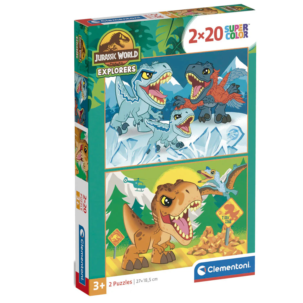 Puzzle Jurassic World 2X20pzs