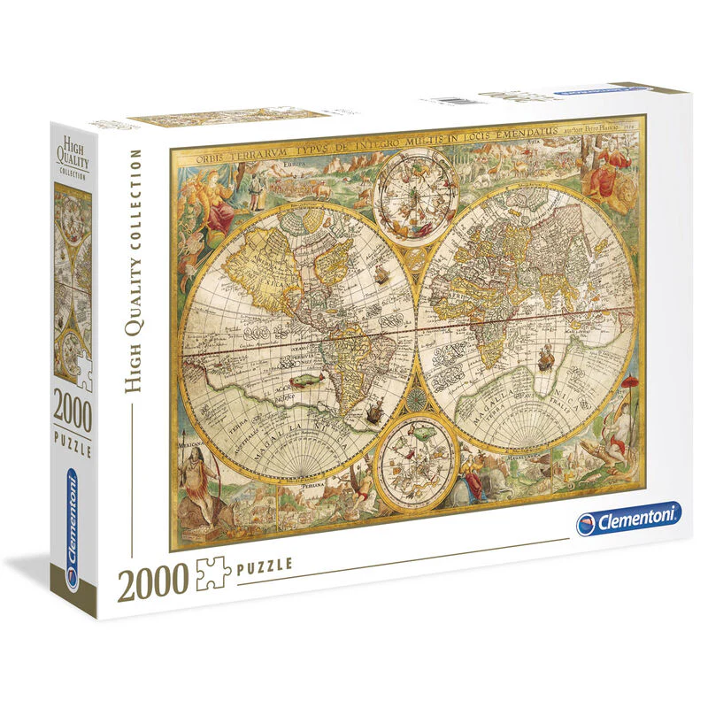 Puzzle Mapa Antiguo 2000Pzs - Image 2