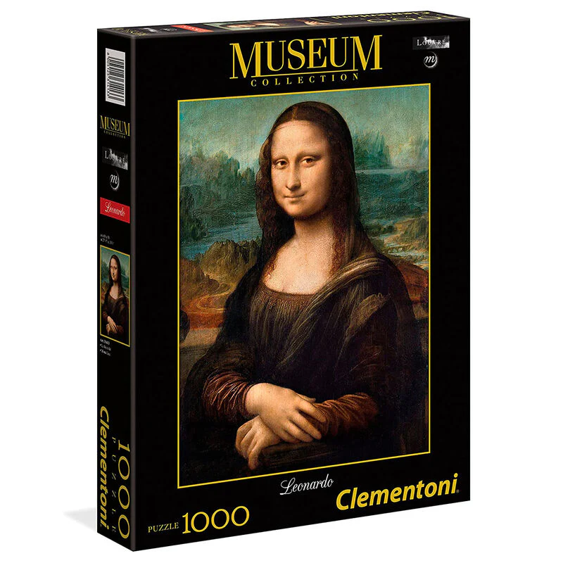 Puzzle Mona Lisa Leonardo Museo Louvre 1000Pzs - Image 2