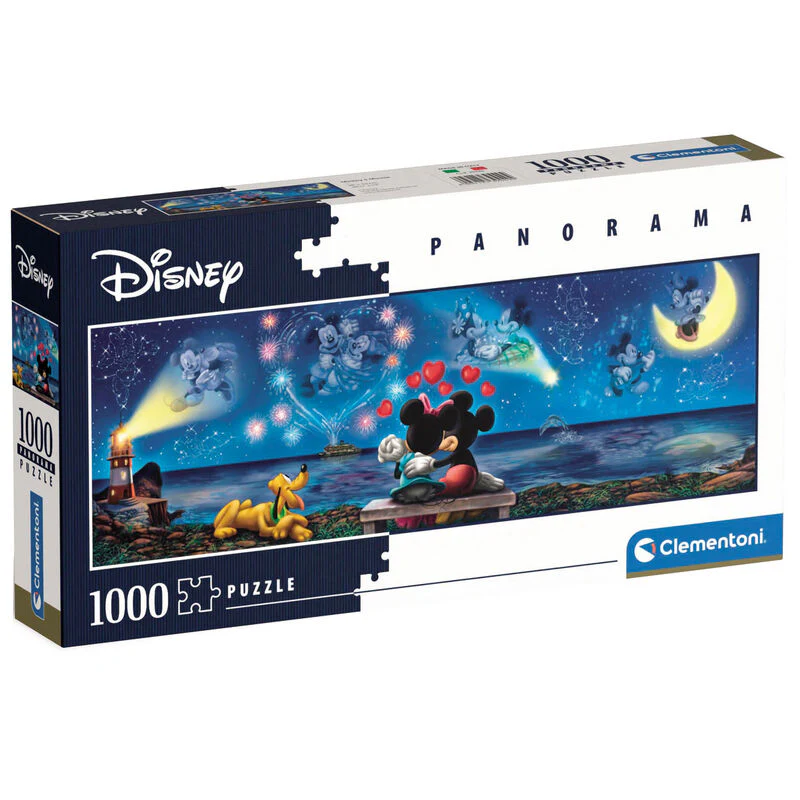 Puzzle Panorama Mickey And Minnie Disney 1000Pzs - Image 2
