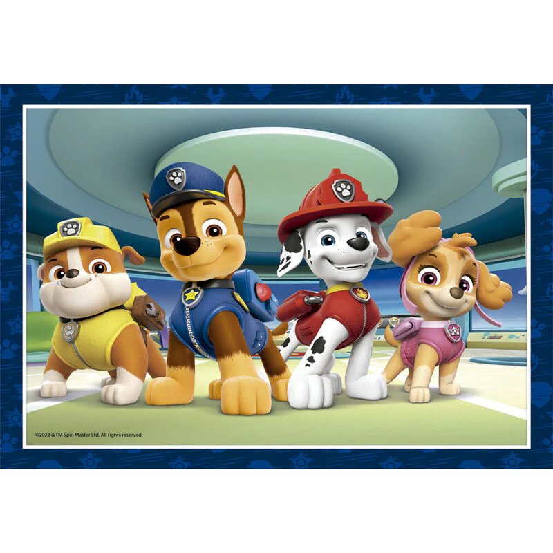 Puzzle Patrulla Canina Paw Patrol 12-16-20-24Pzs - Image 2
