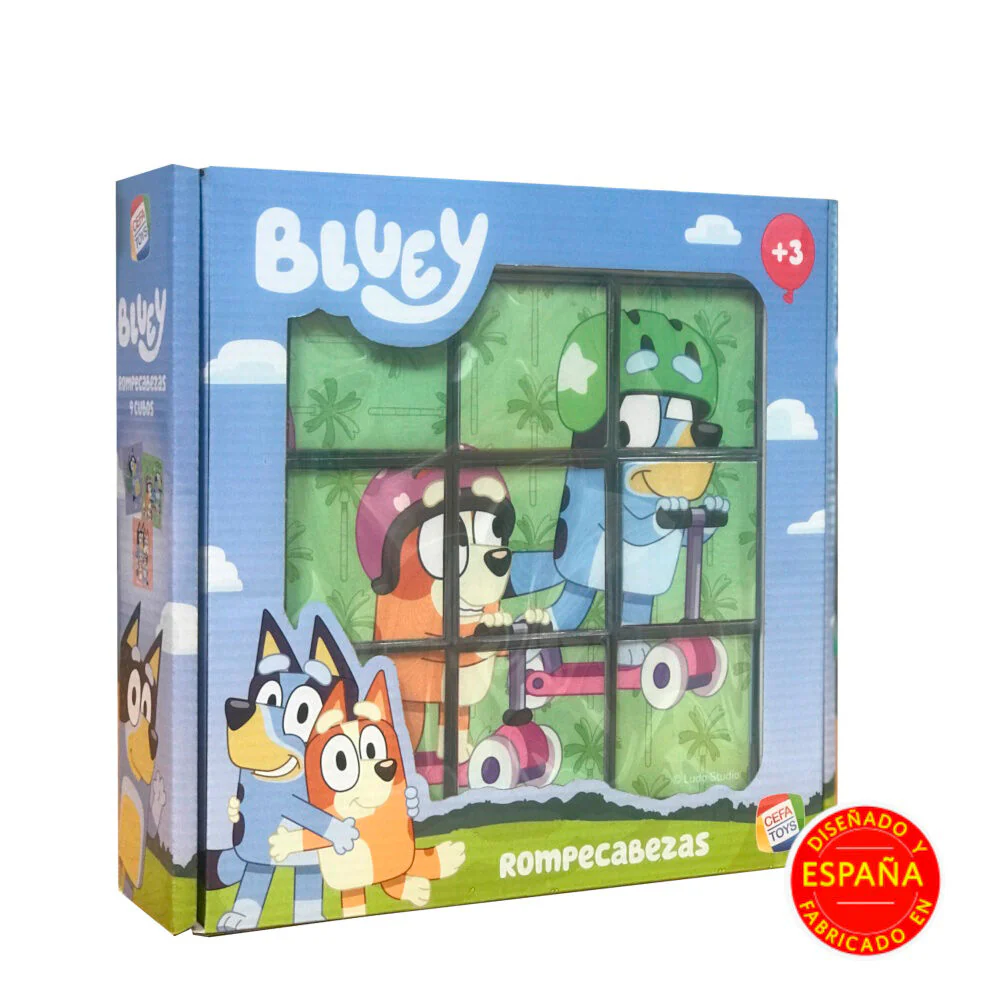 Puzzle Rompecabezas Bluey 9Pzs - Image 2